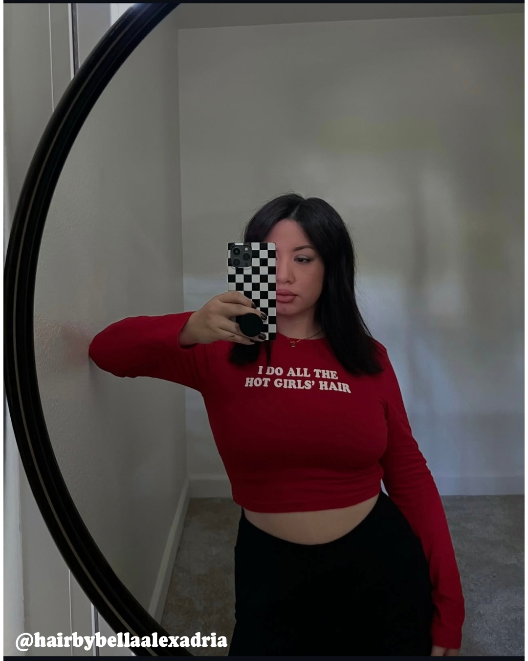 i do all the hot girls’ hair long sleeve